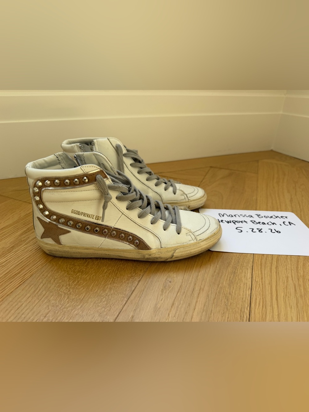 Golden Goose Private Edition Slide High Top
Sneakers EUC - Picture 4 of 16